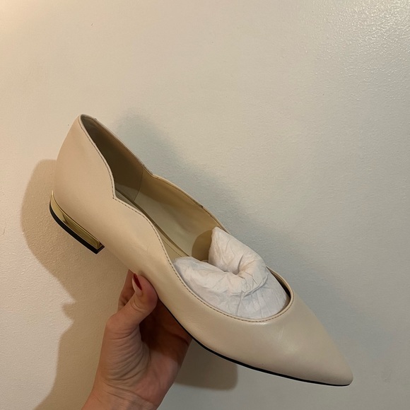 Zapatos Oneflex Mujer Billetera Flap Nine West Lenna Color Blanco